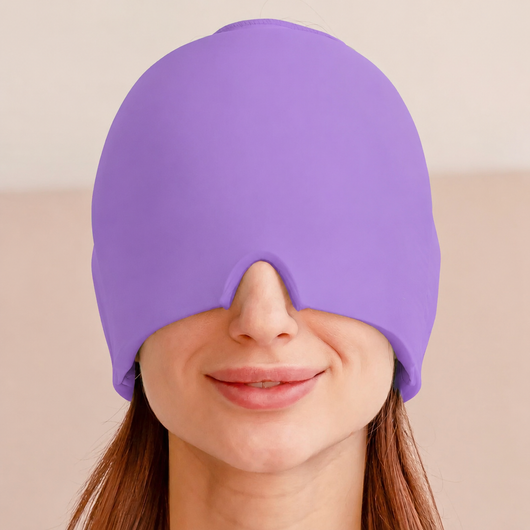 Migraine Relief Ice Cap Cold Compress Head Wrap