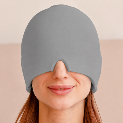 Migraine Relief Ice Cap Cold Compress Head Wrap