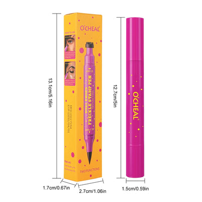 2-in-1 Freckle Stamp Waterproof Dual-Ended Liquid Eyeliner Pen