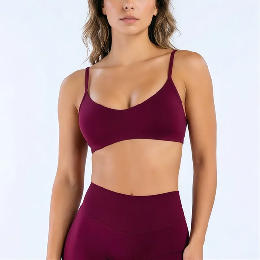 Seamless Scoop Neck Bra