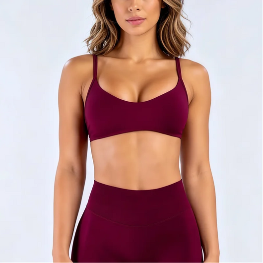 Seamless Scoop Neck Bra