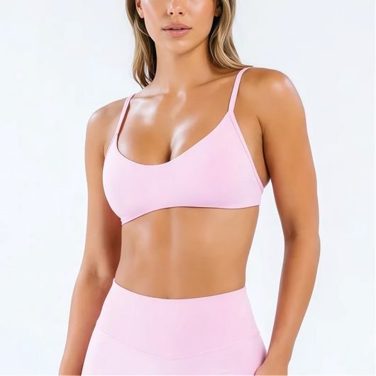 Seamless Scoop Neck Bra