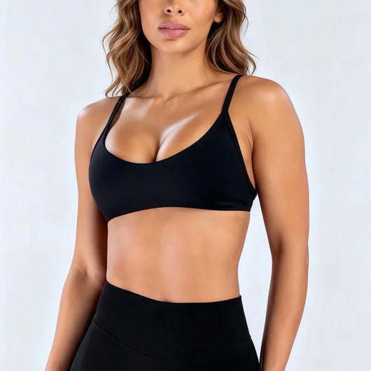 Seamless Scoop Neck Bra