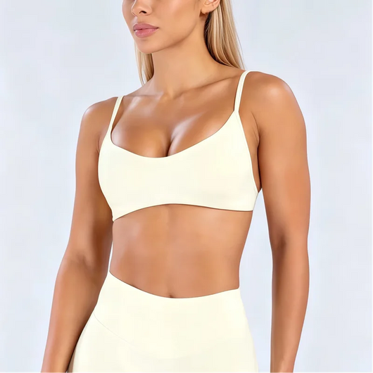 Seamless Scoop Neck Bra