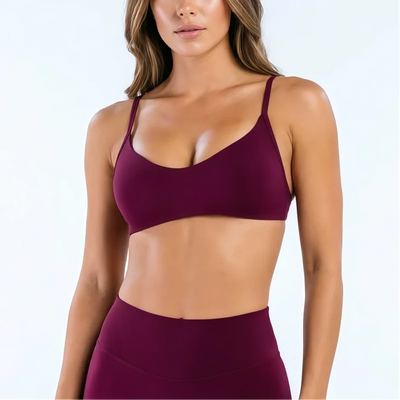 Seamless Scoop Neck Bra