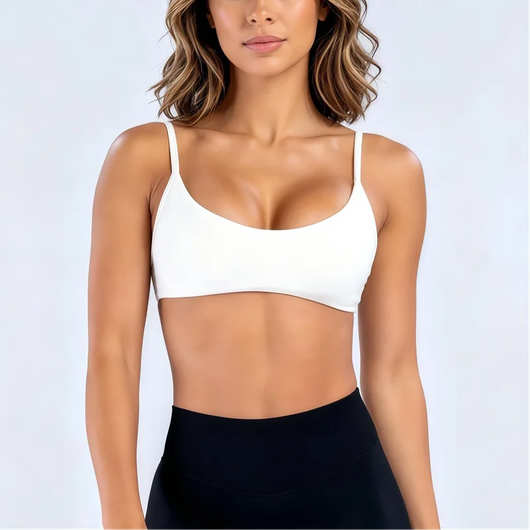 Seamless Scoop Neck Bra
