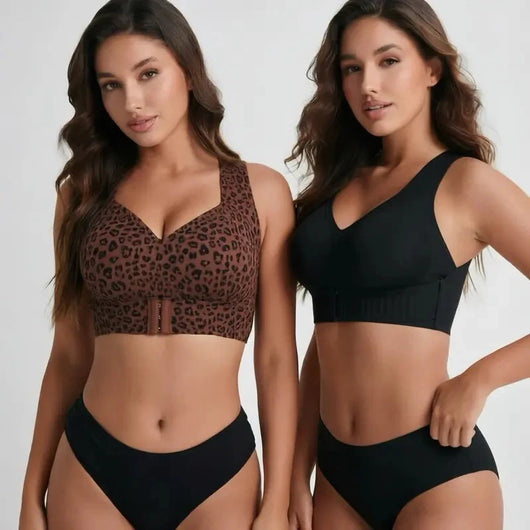 Posture Bra With Front Closure Cross Corrector Support