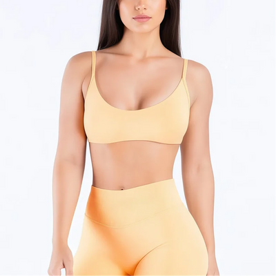 Seamless Scoop Neck Bra
