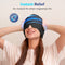 Migraine Relief Ice Cap Cold Compress Head Wrap